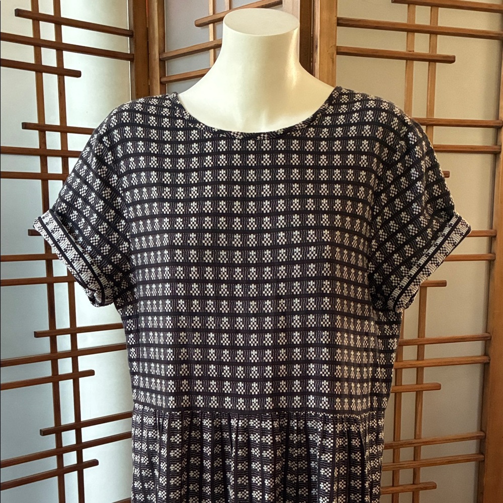 Ace & Jig Black and White Maxi Dress